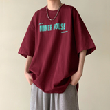 酒红色