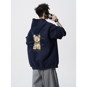 2025开衫卫衣420克华棉 A336-RIWY091-特P55（60%棉40%聚酯纤维）图片