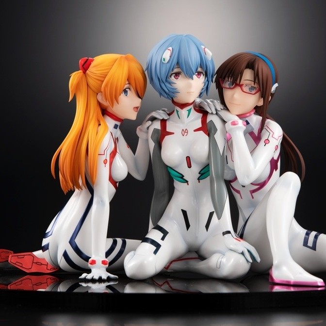 【Meow】KDcolle EVA 明日香 绫波丽 真希波 Newtype Cover 手办