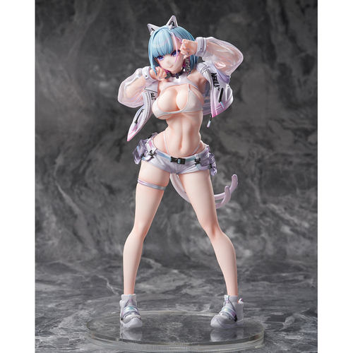 【Meow】现货 Bibi Buttons 近未来猫又 MIU 原画 手办