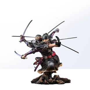 【Meow】现货 MegaHouse 航海王 罗罗诺亚 索隆 九刀流阿修罗手办