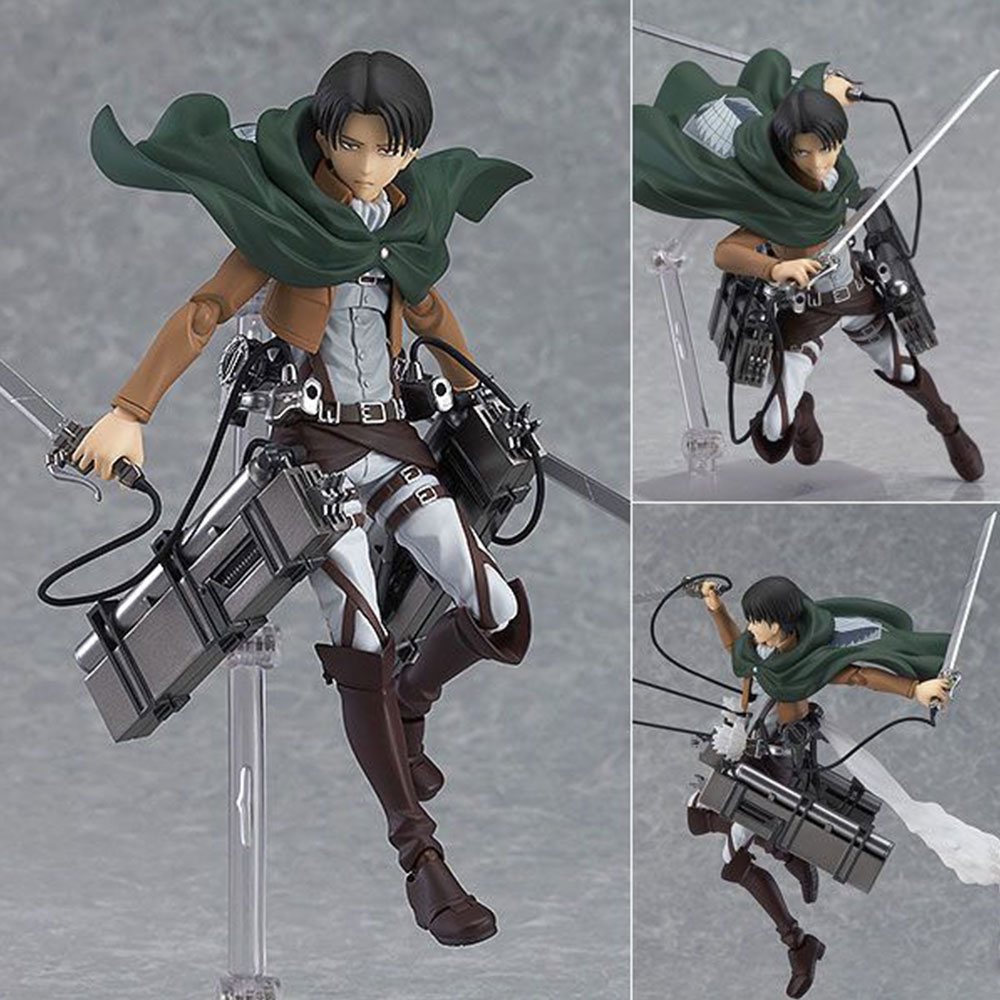 【Meow】现货MaxFactory FIGMA进击的巨人兵长利威尔艾伦三笠手办