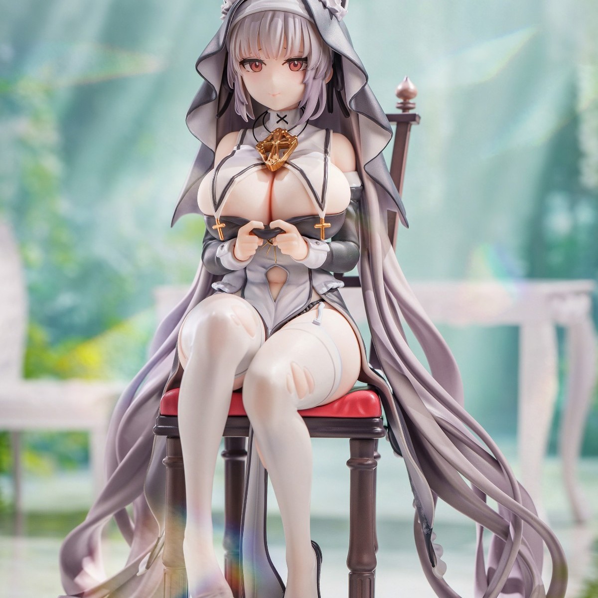【Meow】现货 Solarain 阿尔维纳 修女ver.青时雨  1/7  手办