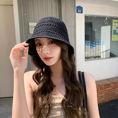 帽子女款2026新款彩色草帽女夏季