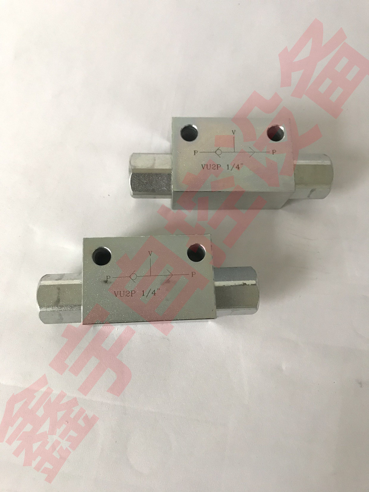 管式双向平衡阀DN20 G3/4 20通径320bar 流量90L/min 4.2.1开启比