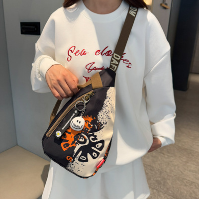 百搭时尚牛津布手提小包