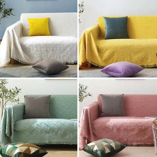 Thick Throw Blanket Sofa Cover Anti Pilling Living Room