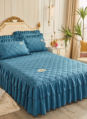 Bed Skirt Bedspread pillowcase防滑防尘床垫罩床裙款 枕套单卖