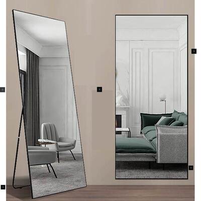 metal frame rack full-body mirror wall mirrow Bedroom mirror