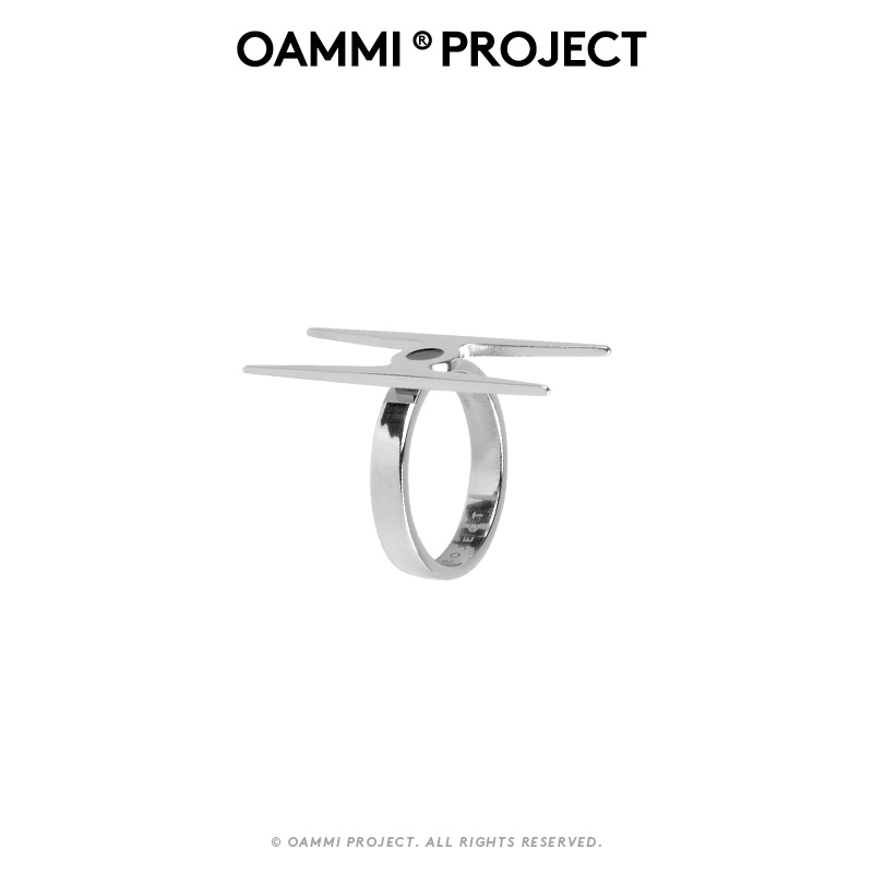 oammi原创设计刺绳街舞送礼戒指
