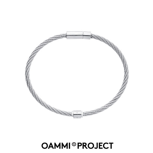 oammi幸运数字街头风格304钢手链