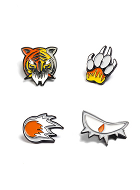 OAMMI原创设计虎年限定新款男女徽章套装高级感送礼徽章胸针