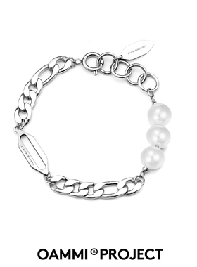 OAMMI原创设计钛钢情侣拼接手链