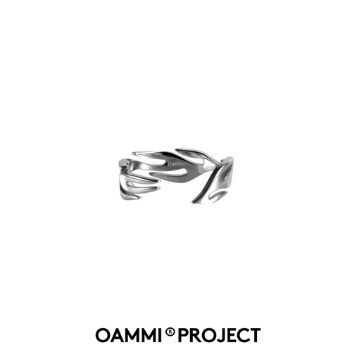 oammi原创设计潮牌送礼钛钢戒指