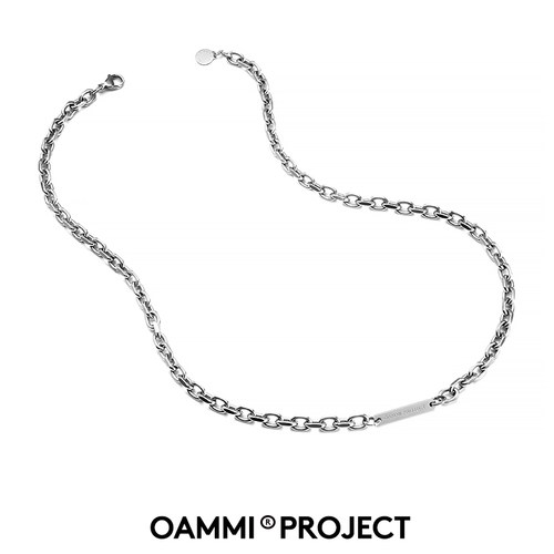 oammi简约百搭o字链男送礼情侣