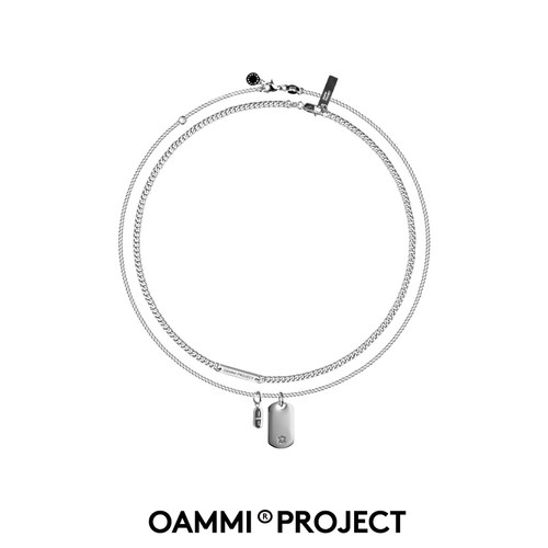oammi原创设计男潮牌女吊坠项链