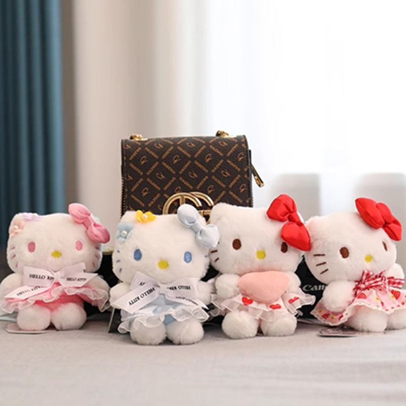 凯蒂猫毛绒挂件包包挂饰品钥匙扣