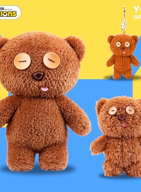 环球影城正版tim熊公仔毛绒玩偶可爱娃小黄人神偷奶爸jayjay同款