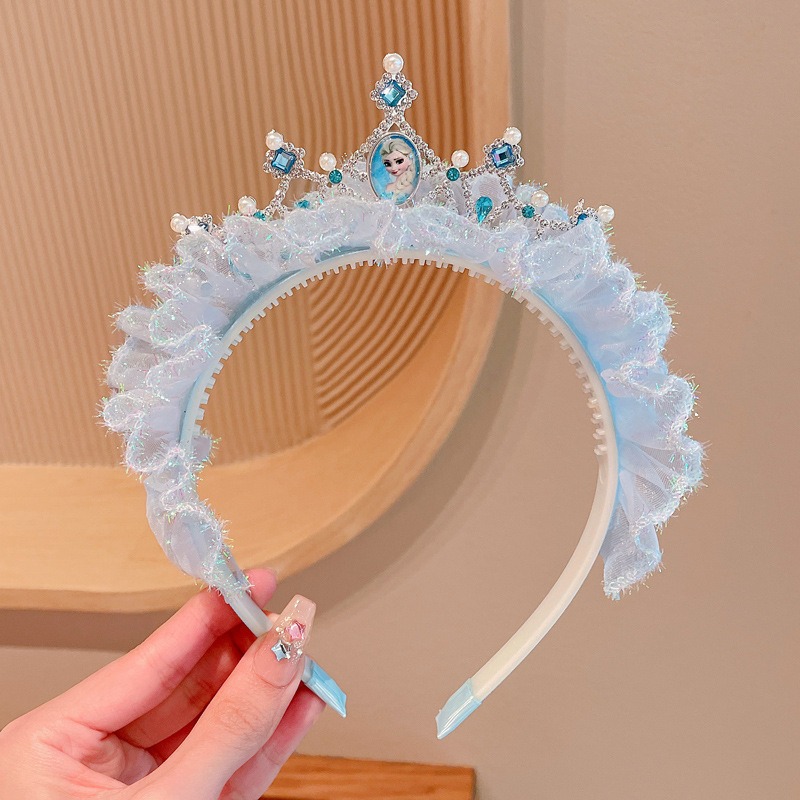 艾莎公主皇冠头饰儿童发箍