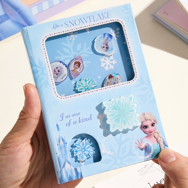 艾莎公主扭蛋机关本笔记本
