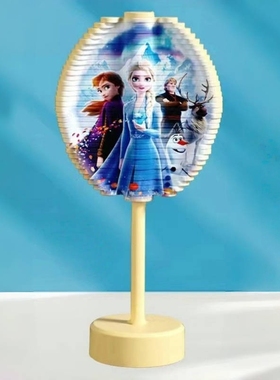 爱莎公主旋转棒棒糖斐波那契螺旋树冰雪奇缘转转乐新Elsa女王玩具