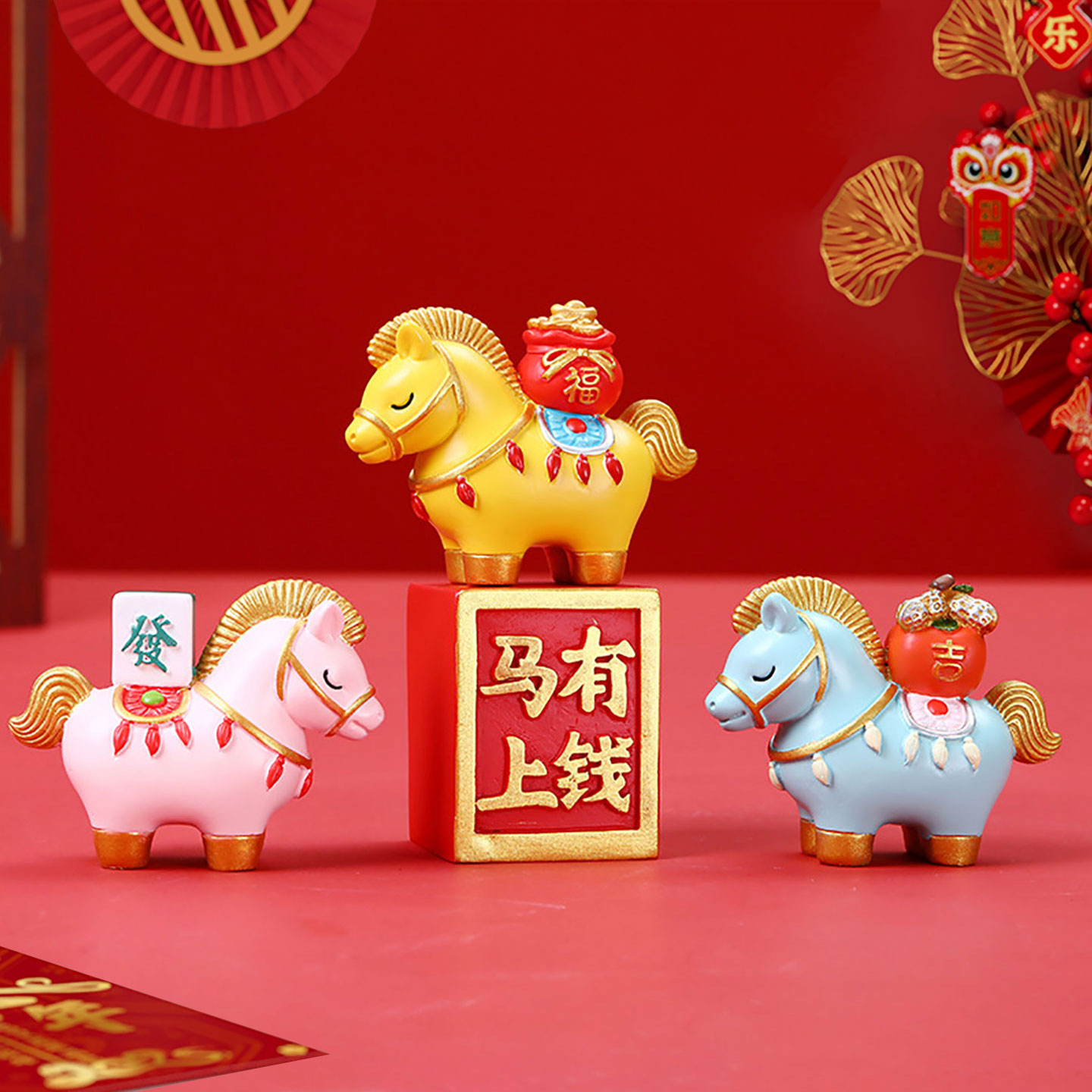 2026马年生肖吉祥物本命年马公仔