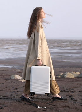 充电登机旅行箱女万向静音轮拉杆箱20铝框24密码锁智能