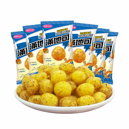 满地可品牌官方超霸鱿鱼球75g