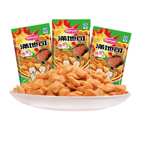 脆米片膨化零食品牌官方店