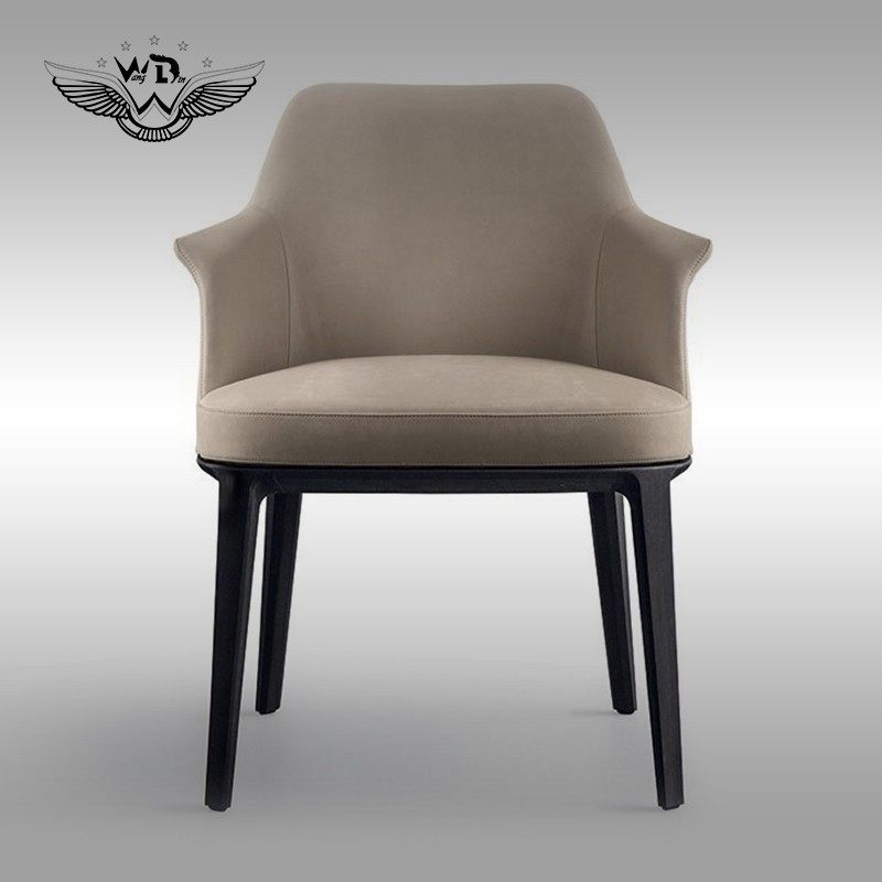 rafamariner定制 简约现代家具poliform私宅别墅餐椅布艺软包餐椅