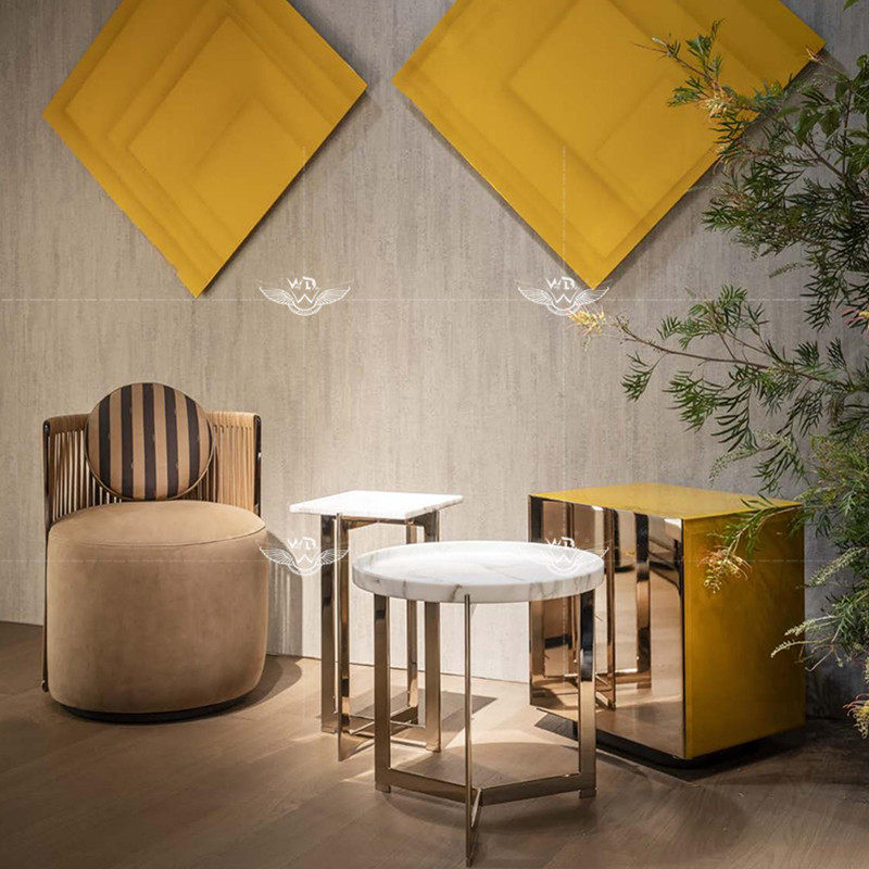 rafamariner高级定制家具芬迪fendi新款现代北欧轻奢客厅组合角几