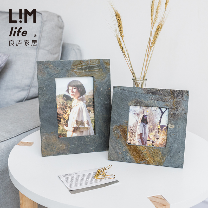 良庐北欧苔绿岩石相框相框客厅餐厅卧室简约现代相片架照片框|ruв категории Домашний быт, рамка/рамка - от Buy2taobao.com для оказания профессиональной услуги покупки агента Taobao