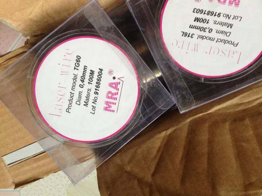 德国mra激光焊丝卷装nak80-0.2/0.3/0.4mm模具修补焊丝 100米/卷