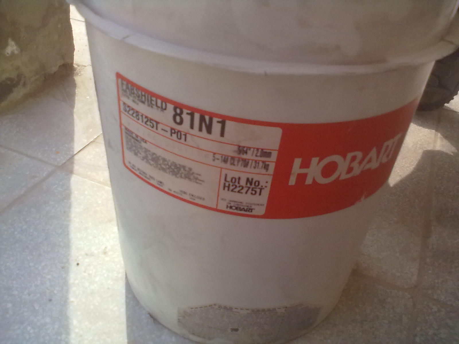 美国赫伯特Fabshield 71K6自保护药芯焊丝 E71T8-K6J管道焊丝