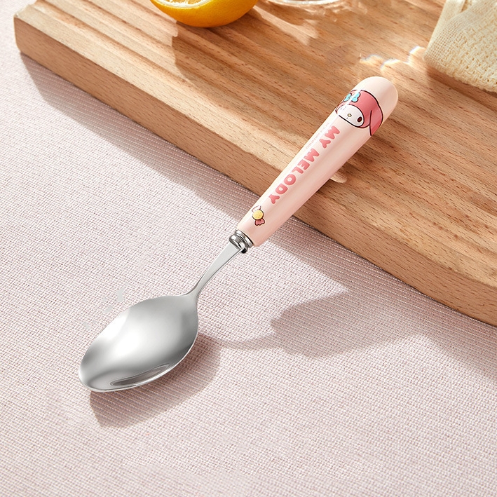 304不锈钢可勺【陶瓷手柄】