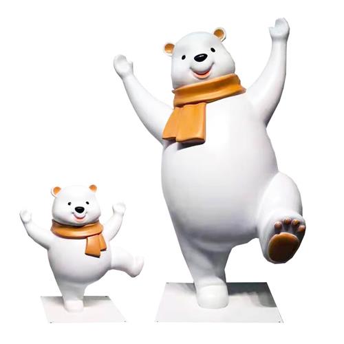 定制户外大型玻璃钢卡通雕塑校园人物吉祥物商场景观园林落地摆件