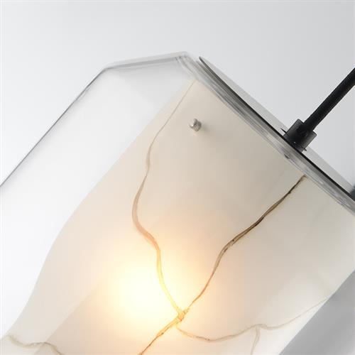 创意卧室床头小吊灯设计师餐厅吧台商用茶饮玄关玻璃真云现代吊灯