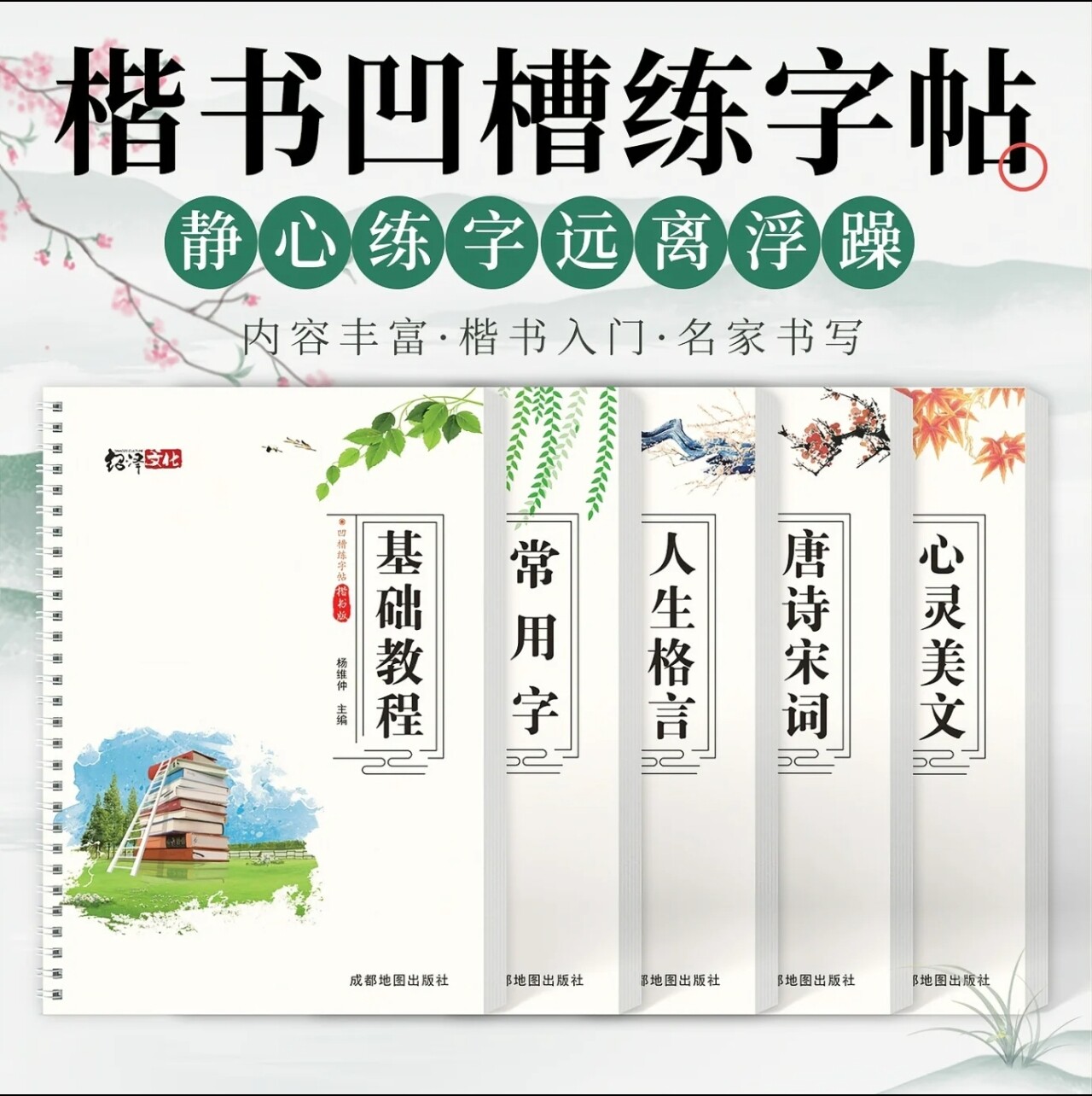 【正楷练字帖】凹槽练字帖成人楷书入门基础训练速成硬笔书法练字