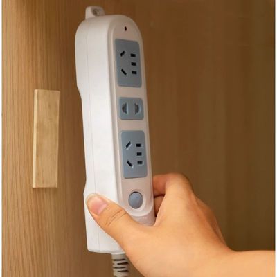 排插固定器插板固定墙上贴插座插线板固定插排无痕壁挂式线头固定