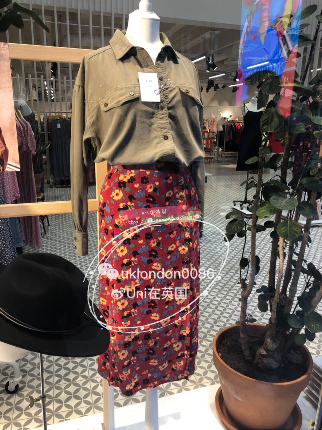 UK Shopping os Asymmetrical Button Midi Wavelet point skirtin the Women's clothing/Boutique , Skirts  category - from Buy2taobao.com to provide professional Taobao agent buy service
