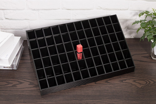 亚克力收纳盒黑色展示架