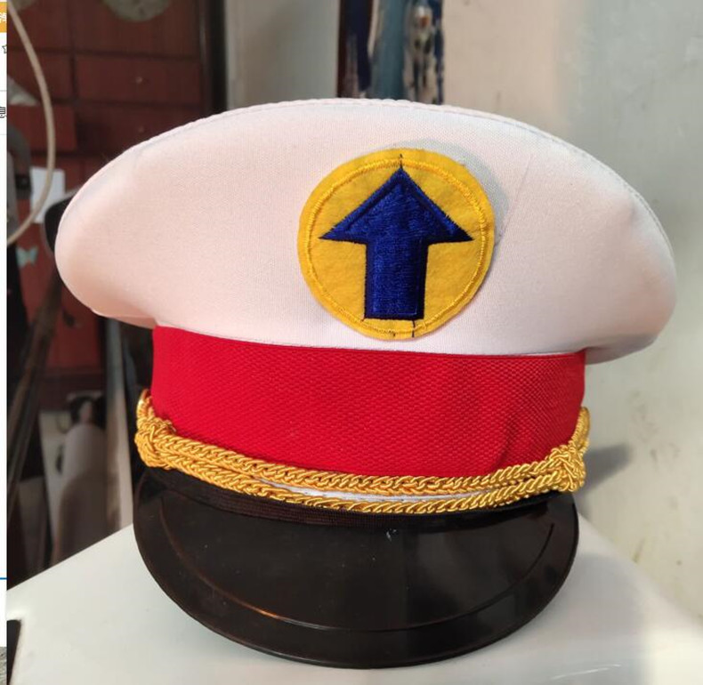 万圣节cosplay黑猫警长帽子六一儿童警察演出表演帽子