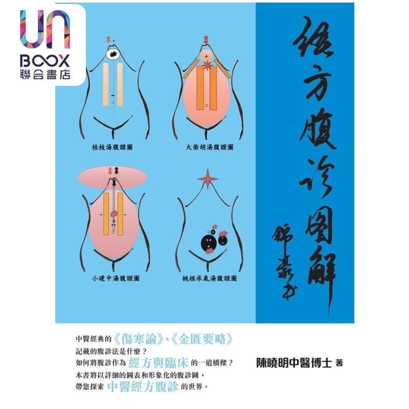 预售 经方腹诊图解 陈晓明中医博士 星岛杂志 港台原版