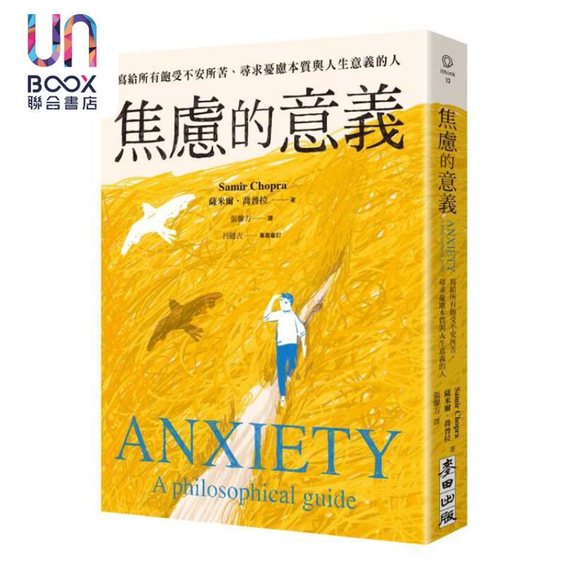 焦虑的意义 写给所有饱受不安所苦 寻求忧虑本质与人生意义的人 港台原版 萨米尔乔普拉 麦田出版