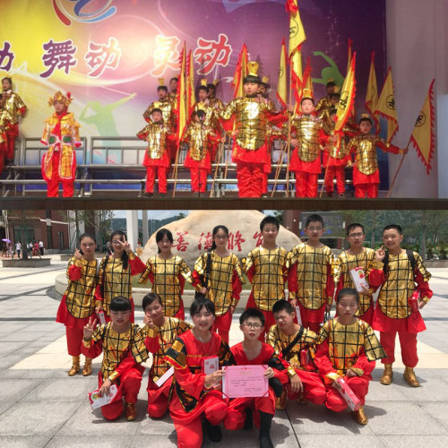 将军岳飞满江红诗词朗诵士兵服