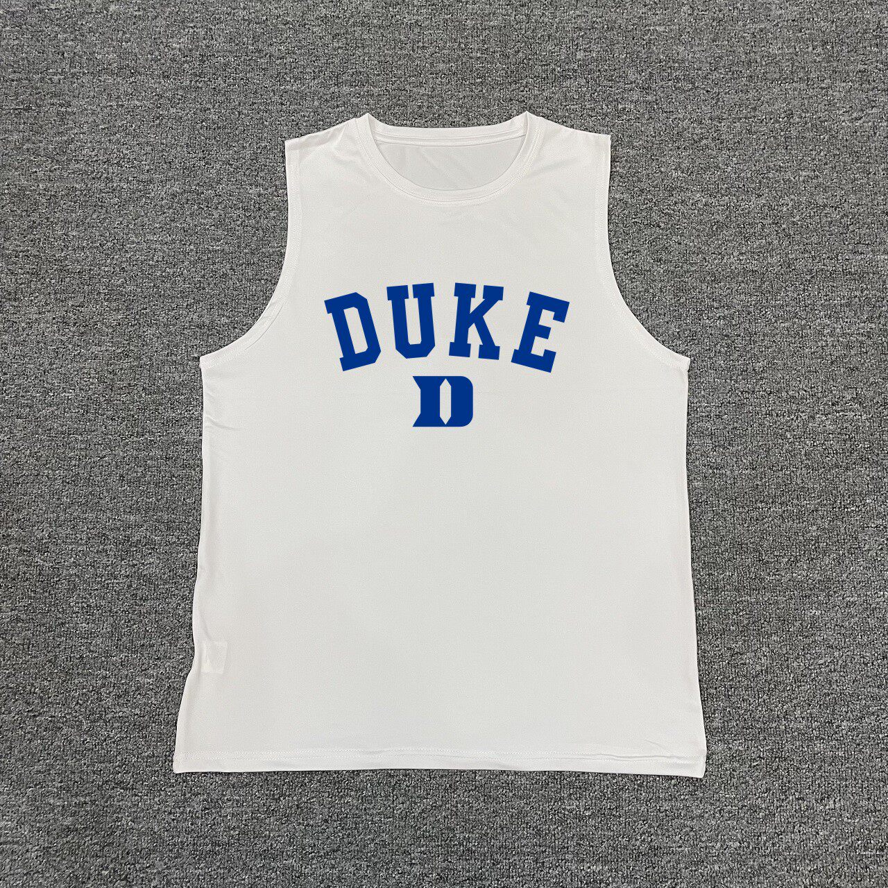 thumbnail for Duke Basketball Vest Men's Oregon North Carolina American Sports Quick Dry Breathable Training Fitness Running Sleeveless T-Shirt