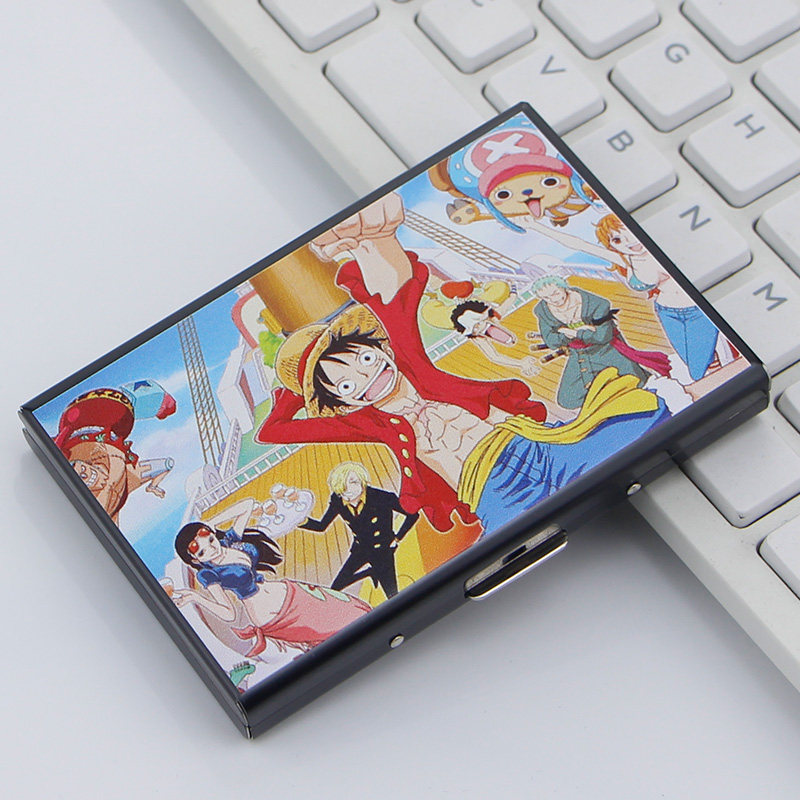 照片定制不锈钢卡包男金属防消磁卡包防盗刷银行卡盒女证件位卡套