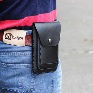 双手机包套卡结实耐用工地干 适用于男士 穿皮带腰包手机腰挂袋竖款