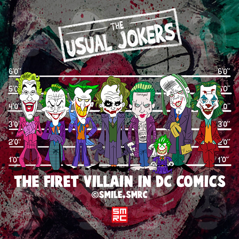 joker小丑反派电影联名dc蝙蝠侠长袖t恤男哥谭杰罗姆希斯莱杰卫衣