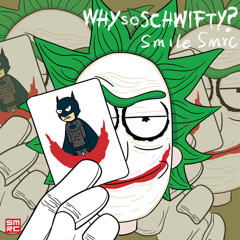 dc蝙蝠侠联名瑞克和莫蒂cos小丑joker卫衣男休闲圆领宽松连帽外套